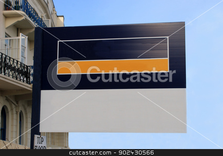 To use this stock image in your creative project, please select the size you need over to the right and click the "Add to Cart" button.
Your downloaded image will come with the Cutcaster watermark removed so don’t worry about the watermark you see on this page. Blank house for sale sign stock photo, Blank for sale sign with copy space outside old house. by Martin Crowdy