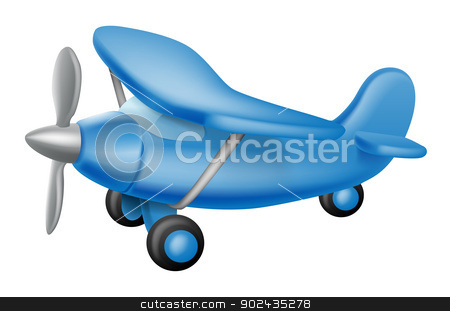 To use this stock image in your creative project, please select the size you need over to the right and click the "Add to Cart" button.
Your downloaded image will come with the Cutcaster watermark removed so don’t worry about the watermark you see on this page. Cute little plane stock vector clipart, An illustration of a cute little cartoon blue prop plane, perhaps a child toy by Christos Georghiou