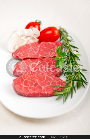 To use this stock image in your creative project, please select the size you need over to the right and click the "Add to Cart" button.
Your downloaded image will come with the Cutcaster watermark removed so don’t worry about the watermark you see on this page. Kobe Miyazaky beef stock photo, raw fresh Kobe Miyazaky beef with rosmary and marjoram by Francesco Perre