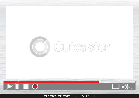 To use this stock image in your creative project, please select the size you need over to the right and click the "Add to Cart" button.
Your downloaded image will come with the Cutcaster watermark removed so don’t worry about the watermark you see on this page. video player menu stock vector clipart, video player interface with control menu, replace with images. by Mtkang