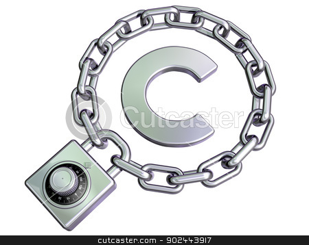 To use this stock image in your creative project, please select the size you need over to the right and click the "Add to Cart" button.
Your downloaded image will come with the Cutcaster watermark removed so don’t worry about the watermark you see on this page. Copyright Law stock photo, Isolated illustration of a copyright symbol made secure by Paul Fleet