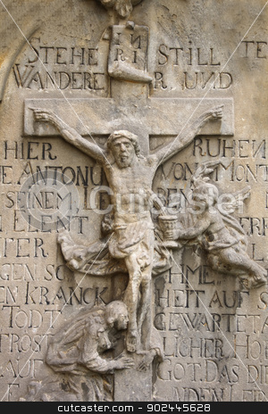 To use this stock image in your creative project, please select the size you need over to the right and click the "Add to Cart" button.
Your downloaded image will come with the Cutcaster watermark removed so don’t worry about the watermark you see on this page. crucifix stock photo, crucifix with the jesus from the czech church by Jiri Vaclavek