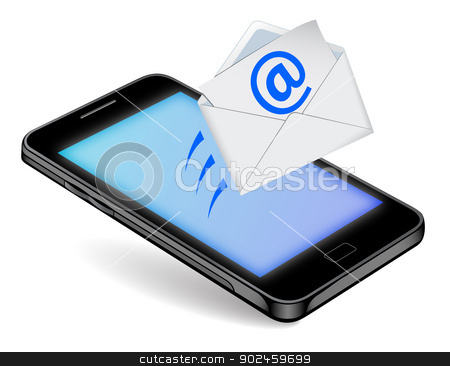 To use this stock image in your creative project, please select the size you need over to the right and click the "Add to Cart" button.
Your downloaded image will come with the Cutcaster watermark removed so don’t worry about the watermark you see on this page. Communication Technology stock vector clipart, generation smartphones connected to the network receives messages by Alfio Roberto Silvestro
