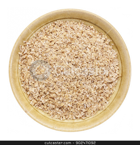 To use this stock image in your creative project, please select the size you need over to the right and click the "Add to Cart" button.
Your downloaded image will come with the Cutcaster watermark removed so don’t worry about the watermark you see on this page. wheat bran stock photo, wheat bran in a small ceramic bowl isolated on white, top view by Marek Uliasz