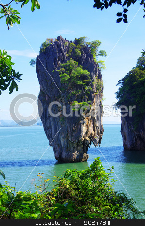 To use this stock image in your creative project, please select the size you need over to the right and click the "Add to Cart" button.
Your downloaded image will come with the Cutcaster watermark removed so don’t worry about the watermark you see on this page. james bond island stock photo, james bond island in thailand by Vitaliy Pakhnyushchyy