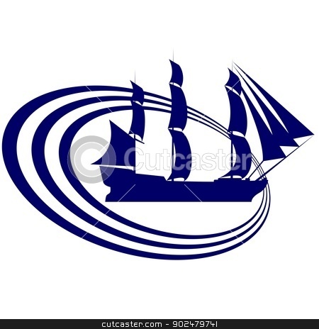To use this stock image in your creative project, please select the size you need over to the right and click the "Add to Cart" button.
Your downloaded image will come with the Cutcaster watermark removed so don’t worry about the watermark you see on this page. Sailing ship-13 stock photo, The contour of the ancient sailing ship. Illustration on white background. by Sergey Skryl