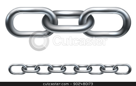 To use this stock image in your creative project, please select the size you need over to the right and click the "Add to Cart" button.
Your downloaded image will come with the Cutcaster watermark removed so don’t worry about the watermark you see on this page. Metal chain links stock vector clipart, Metal chain links. In the vector version the illustration is arranged in layers to make it easier to extend to desired length. by Christos Georghiou