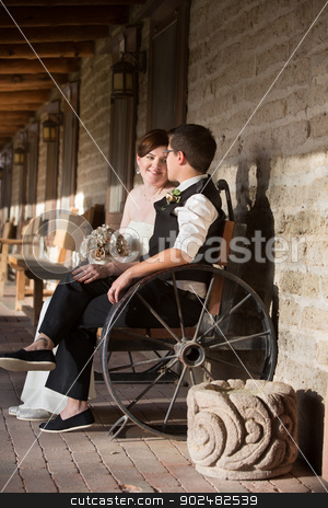 To use this stock image in your creative project, please select the size you need over to the right and click the "Add to Cart" button.
Your downloaded image will come with the Cutcaster watermark removed so don’t worry about the watermark you see on this page. Couple Admiring Each Other stock photo, Admiring young lesbian married couple sitting outdoors by Scott Griessel