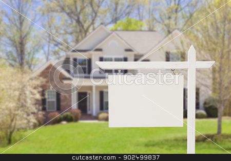 To use this stock image in your creative project, please select the size you need over to the right and click the "Add to Cart" button.
Your downloaded image will come with the Cutcaster watermark removed so don’t worry about the watermark you see on this page. Blank Real Estate Sign in Front of New House stock photo, Blank Real Estate Sign in Front of Beautiful New House. by Andy Dean