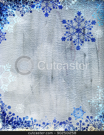 To use this stock image in your creative project, please select the size you need over to the right and click the "Add to Cart" button.
Your downloaded image will come with the Cutcaster watermark removed so don’t worry about the watermark you see on this page. Silver Christmas card with blue snowflakes stock photo, Christmas card with blue snowflakes against silver background. Plenty of copy space. Hand-painted elements with digital elements. by Piccia Neri