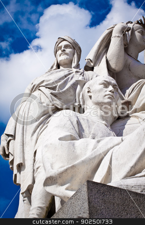 To use this stock image in your creative project, please select the size you need over to the right and click the "Add to Cart" button.
Your downloaded image will come with the Cutcaster watermark removed so don’t worry about the watermark you see on this page. Albert Memorial, Kensington, London: detail of Asia stock photo, Albert Memorial in Hyde Park, Kensington, London: detail of the statue group representing the continent of Asia. by Piccia Neri