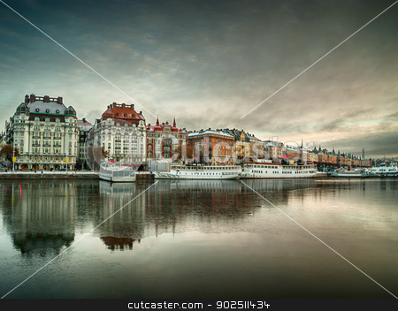 To use this stock image in your creative project, please select the size you need over to the right and click the "Add to Cart" button.
Your downloaded image will come with the Cutcaster watermark removed so don’t worry about the watermark you see on this page. Stockholm view stock photo, View over Stockholm, Sweden at dawn by Kalin Eftimov