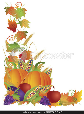 To use this stock image in your creative project, please select the size you need over to the right and click the "Add to Cart" button.
Your downloaded image will come with the Cutcaster watermark removed so don’t worry about the watermark you see on this page. Thanksgiving Fall Harvest and Vines Border Illustration stock vector clipart, Thanksgiving Day Fall Harvest Pumpkin Eggplant Grapes Corns Apples with Leaves and Twine Border Illustration by Jit Lim
