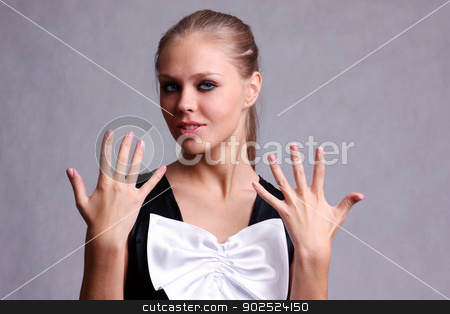 To use this stock image in your creative project, please select the size you need over to the right and click the "Add to Cart" button.
Your downloaded image will come with the Cutcaster watermark removed so don’t worry about the watermark you see on this page. Portrait of beautiful woman stock photo, Portrait of beautiful woman by andersonrise