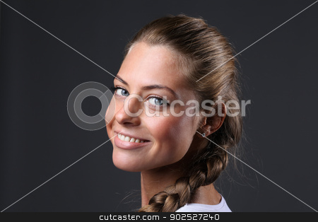 To use this stock image in your creative project, please select the size you need over to the right and click the "Add to Cart" button.
Your downloaded image will come with the Cutcaster watermark removed so don’t worry about the watermark you see on this page. Portrait of beautiful woman stock photo, Portrait of beautiful woman by andersonrise