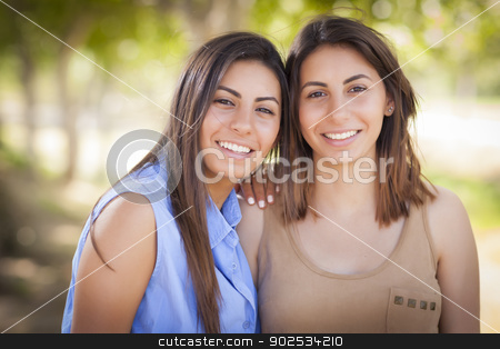 To use this stock image in your creative project, please select the size you need over to the right and click the "Add to Cart" button.
Your downloaded image will come with the Cutcaster watermark removed so don’t worry about the watermark you see on this page. Two Mixed Race Twin Sisters Portrait stock photo, Two Beautiful Mixed Race Twin Sisters Portrait Outdoors. by Andy Dean