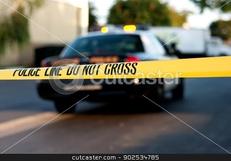 To use this stock image in your creative project, please select the size you need over to the right and click the "Add to Cart" button.
Your downloaded image will come with the Cutcaster watermark removed so don’t worry about the watermark you see on this page. Crime Scene stock photo, Crime scene tape in the foreground with a blurred police car in the background at a crime scene. by John Roman