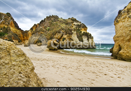 To use this stock image in your creative project, please select the size you need over to the right and click the "Add to Cart" button.
Your downloaded image will come with the Cutcaster watermark removed so don’t worry about the watermark you see on this page. Wonderfull Portuguese beach stock photo, Wonderful view of a beautiful beach in the Prainha area, in the Algarve, Portugal.
by Mauro Rodrigues