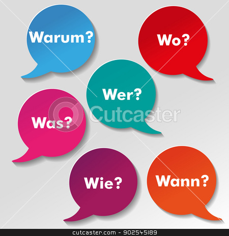 To use this stock image in your creative project, please select the size you need over to the right and click the "Add to Cart" button.
Your downloaded image will come with the Cutcaster watermark removed so don’t worry about the watermark you see on this page. Colorful Questions Speech Paper Labels stock photo, Colorful questions speech paper bubbles with numbers. German text warum, was, wo, wie, wann, wer translate why, what, where, how, when, who. Eps 10 vector file. by Alexander Limbach