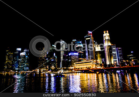 To use this stock image in your creative project, please select the size you need over to the right and click the "Add to Cart" button.
Your downloaded image will come with the Cutcaster watermark removed so don’t worry about the watermark you see on this page. Marina bay in the night2 stock photo, Marina bay in the night2 by Gjee