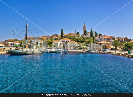 To use this stock image in your creative project, please select the size you need over to the right and click the "Add to Cart" button.
Your downloaded image will come with the Cutcaster watermark removed so don’t worry about the watermark you see on this page. Town of Kali, Island of Ugljan stock photo, Town of Kali waterfront, Island of Ugljan, Dalmatia, Croatia by xbrchx