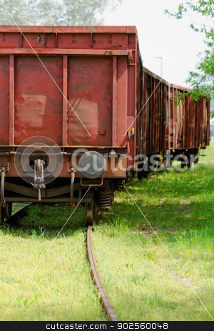 To use this stock image in your creative project, please select the size you need over to the right and click the "Add to Cart" button.
Your downloaded image will come with the Cutcaster watermark removed so don’t worry about the watermark you see on this page. Old wagon, in an unused railway track stock photo, Old wagon, in an unused grassy railway track by Jozsef Demeter