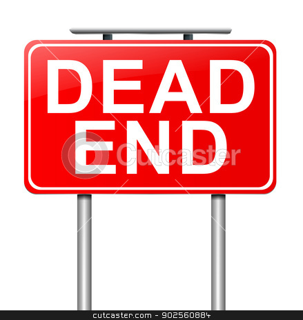 To use this stock image in your creative project, please select the size you need over to the right and click the "Add to Cart" button.
Your downloaded image will come with the Cutcaster watermark removed so don’t worry about the watermark you see on this page. Dead end concept. stock photo, Illustration depicting a sign with a dead end concept. by Samantha Craddock