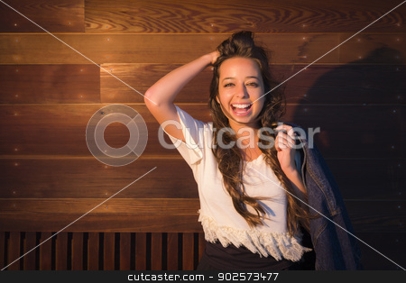 To use this stock image in your creative project, please select the size you need over to the right and click the "Add to Cart" button.
Your downloaded image will come with the Cutcaster watermark removed so don’t worry about the watermark you see on this page. Mixed Race Young Adult Woman Portrait Against Wooden Wall stock photo, Portrait of a Pretty Mixed Race Young Adult Woman Against a Lustrous Wooden Wall Background. by Andy Dean