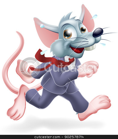 To use this stock image in your creative project, please select the size you need over to the right and click the "Add to Cart" button.
Your downloaded image will come with the Cutcaster watermark removed so don’t worry about the watermark you see on this page. Business rat race concept stock vector clipart, Conceptual illustration of business rat race. A cartoon rat worker wearing a business suit rushing around, concept for work life balance or working lifestyle. by Christos Georghiou