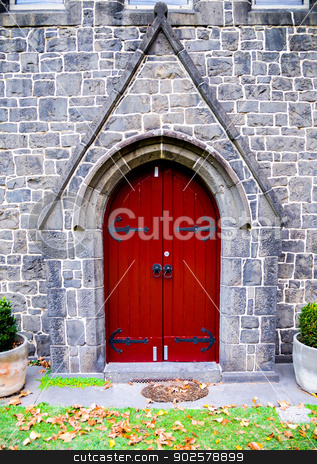To use this stock image in your creative project, please select the size you need over to the right and click the "Add to Cart" button.
Your downloaded image will come with the Cutcaster watermark removed so don’t worry about the watermark you see on this page. Red Door church1 stock photo, Red Door church by Gjee