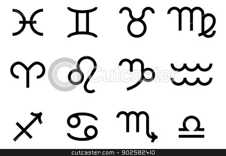 To use this stock image in your creative project, please select the size you need over to the right and click the "Add to Cart" button.
Your downloaded image will come with the Cutcaster watermark removed so don’t worry about the watermark you see on this page. Zodiac sign icons stock vector clipart, A set of zodiac sign icons representing the twelve signs of the zodiac for horoscopes and the like by Christos Georghiou