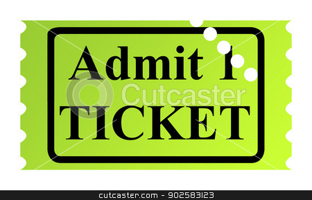 To use this stock image in your creative project, please select the size you need over to the right and click the "Add to Cart" button.
Your downloaded image will come with the Cutcaster watermark removed so don’t worry about the watermark you see on this page. Admit one ticket stock photo, Admit one ticket isolated on white background. by Martin Crowdy