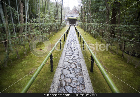 To use this stock image in your creative project, please select the size you need over to the right and click the "Add to Cart" button.
Your downloaded image will come with the Cutcaster watermark removed so don’t worry about the watermark you see on this page. Path to the Koto-in, the sub-temple of Daitoku-ji stock photo, Walkway to the Koto-in, the sub-temple of Daitoku-ji Buddhist temple and one of the fourteen branches of the Rinzai school of Japanese Zen. Kita-Ku, Kyoto, Japan by Stephen Gibson