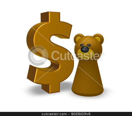 To use this stock image in your creative project, please select the size you need over to the right and click the "Add to Cart" button.
Your downloaded image will come with the Cutcaster watermark removed so don’t worry about the watermark you see on this page. dollar and bear stock photo, dollarsymbol and bear character - 3d illustration by J?