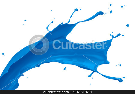 To use this stock image in your creative project, please select the size you need over to the right and click the "Add to Cart" button.
Your downloaded image will come with the Cutcaster watermark removed so don’t worry about the watermark you see on this page. Shot of Blue paint splash, isolated on white background stock photo, Shot of Blue paint splash, isolated on white background by photomyheart