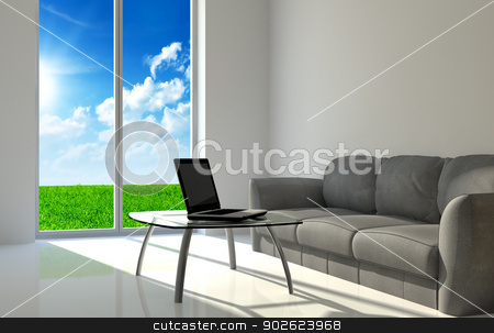 To use this stock image in your creative project, please select the size you need over to the right and click the "Add to Cart" button.
Your downloaded image will come with the Cutcaster watermark removed so don’t worry about the watermark you see on this page. Notebook on a glass table stock photo, Notebook on a quiet room and clean weather background by Pedro Campos
