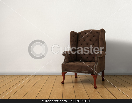 To use this stock image in your creative project, please select the size you need over to the right and click the "Add to Cart" button.
Your downloaded image will come with the Cutcaster watermark removed so don’t worry about the watermark you see on this page. Room with sofa stock photo, White room with vintage sofa by Pedro Campos