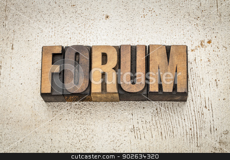 To use this stock image in your creative project, please select the size you need over to the right and click the "Add to Cart" button.
Your downloaded image will come with the Cutcaster watermark removed so don’t worry about the watermark you see on this page. forum word in wood type stock photo, forum word in vintage letterpress wood type on a grunge painted barn wood background by Marek Uliasz