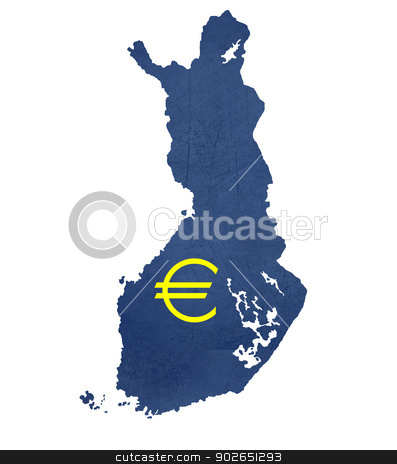 To use this stock image in your creative project, please select the size you need over to the right and click the "Add to Cart" button.
Your downloaded image will come with the Cutcaster watermark removed so don’t worry about the watermark you see on this page. European currency symbol on map of Finland stock photo, European currency symbol on map of Finland isolated on white background. by Martin Crowdy