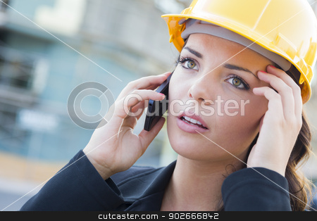 To use this stock image in your creative project, please select the size you need over to the right and click the "Add to Cart" button.
Your downloaded image will come with the Cutcaster watermark removed so don’t worry about the watermark you see on this page. Worried Female Contractor Wearing Hard Hat on Site Using Phone stock photo, Young Worried Looking Professional Female Contractor Wearing Hard Hat at Construction Site Using Cell Phone. by Andy Dean