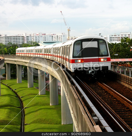 To use this stock image in your creative project, please select the size you need over to the right and click the "Add to Cart" button.
Your downloaded image will come with the Cutcaster watermark removed so don’t worry about the watermark you see on this page. Public Subway Transport stock photo, Public Subway Transport on Concrete Bridge View by Kheng Ho Toh