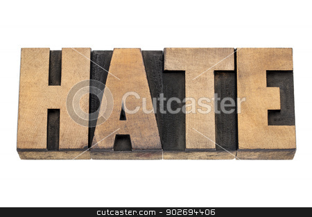 To use this stock image in your creative project, please select the size you need over to the right and click the "Add to Cart" button.
Your downloaded image will come with the Cutcaster watermark removed so don’t worry about the watermark you see on this page. hate word in wood type stock photo, hate word - isolated text in vintage letterpress wood type by Marek Uliasz