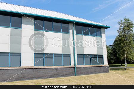 To use this stock image in your creative project, please select the size you need over to the right and click the "Add to Cart" button.
Your downloaded image will come with the Cutcaster watermark removed so don’t worry about the watermark you see on this page. Modern office building stock photo, Exerior of modern commercial office building on business park. by Martin Crowdy
