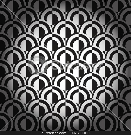 Black and white geometric background stock photo
