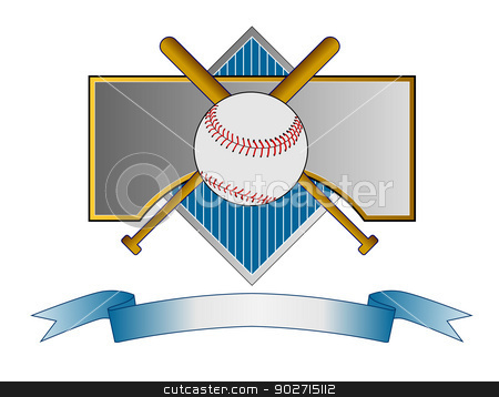 To use this stock image in your creative project, please select the size you need over to the right and click the "Add to Cart" button.
Your downloaded image will come with the Cutcaster watermark removed so don’t worry about the watermark you see on this page. Baseball and Bat on Metal Crest stock photo, Illustration of a baseball and bat set on a metal crest with ribbon done in retro style. by patrimonio