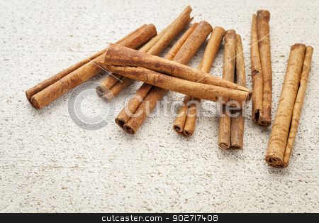 To use this stock image in your creative project, please select the size you need over to the right and click the "Add to Cart" button.
Your downloaded image will come with the Cutcaster watermark removed so don’t worry about the watermark you see on this page. cinnamon sticks stock photo, cinnamon sticks on a rough white painted barn wood background by Marek Uliasz