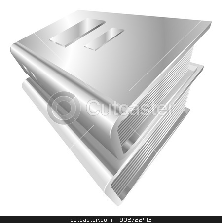 To use this stock image in your creative project, please select the size you need over to the right and click the "Add to Cart" button.
Your downloaded image will come with the Cutcaster watermark removed so don’t worry about the watermark you see on this page. Illustration of shiny metal steel icon stock vector clipart, Illustration of shiny metal steel books icon by Christos Georghiou
