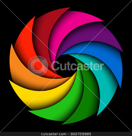 To use this stock image in your creative project, please select the size you need over to the right and click the "Add to Cart" button.
Your downloaded image will come with the Cutcaster watermark removed so don’t worry about the watermark you see on this page. Colorful rainbow swirl stock vector clipart, Colorful rainbow swirl on black background, Abstract color background by kurkalukas