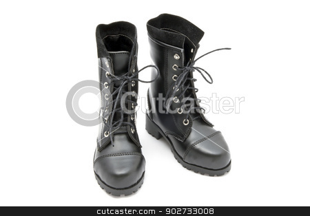 To use this stock image in your creative project, please select the size you need over to the right and click the "Add to Cart" button.
Your downloaded image will come with the Cutcaster watermark removed so don’t worry about the watermark you see on this page. Fashion Boots stock photo, Black fashion boots isolated on white background by Sasas Design