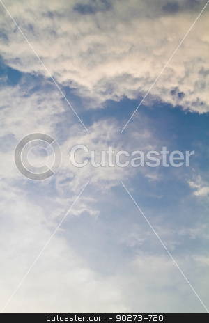 To use this stock image in your creative project, please select the size you need over to the right and click the "Add to Cart" button.
Your downloaded image will come with the Cutcaster watermark removed so don’t worry about the watermark you see on this page. blue sky with clouds stock photo, blue sky with clouds by budastock